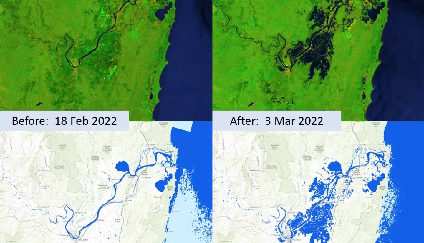 Australia Floods 2022 NASA Applied Sciences